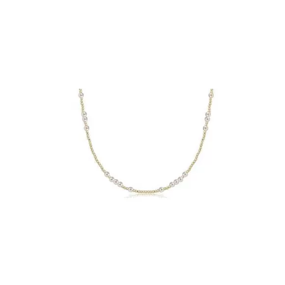 ENewton Design 15" Choker Hope Unwritten-Pearl> Necklaces