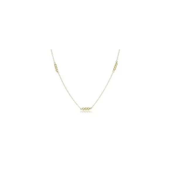 ENewton Design 15" Choker Joy Simplicity Chain Gold 3Mm> Necklaces