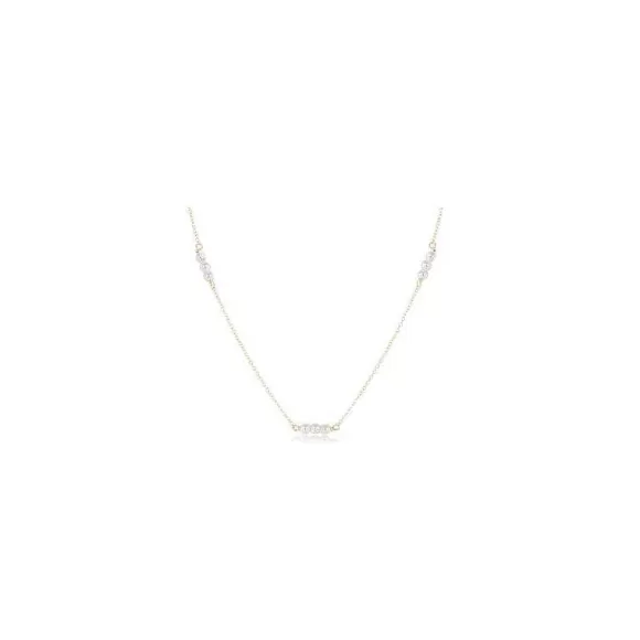 ENewton Design 15" Choker Joy Simplicuty Chain 3Mm Pearl> Necklaces