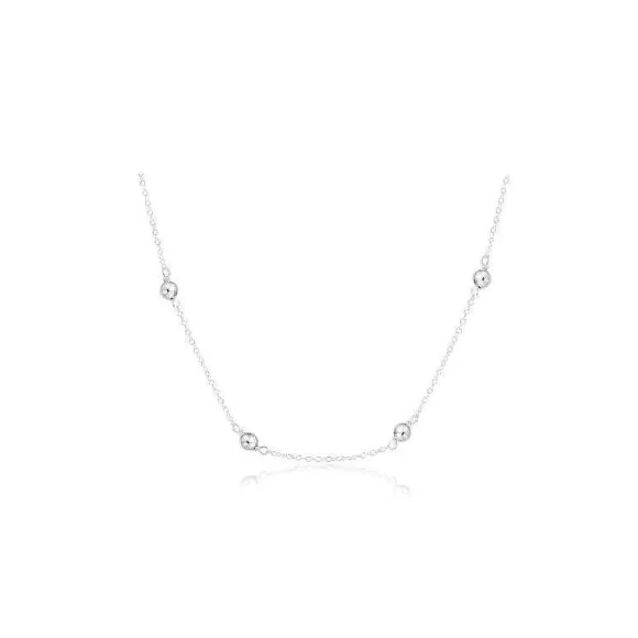 ENewton Design 15" Simplicity 4Mm Bead Chain- Silver> Necklaces