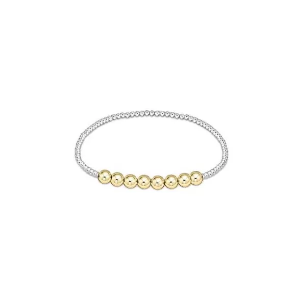 ENewton Design Classic Beaded Bliss 2.5 Mm Bead Bracelet- 5Mm- Mixed Metal> Bracelets