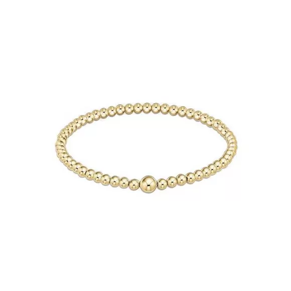 ENewton Design Classic Gold 4Mm Bead Bangle> Bracelets