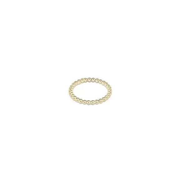 ENewton Design Classic Gold Bead Ring- 2Mm> Rings