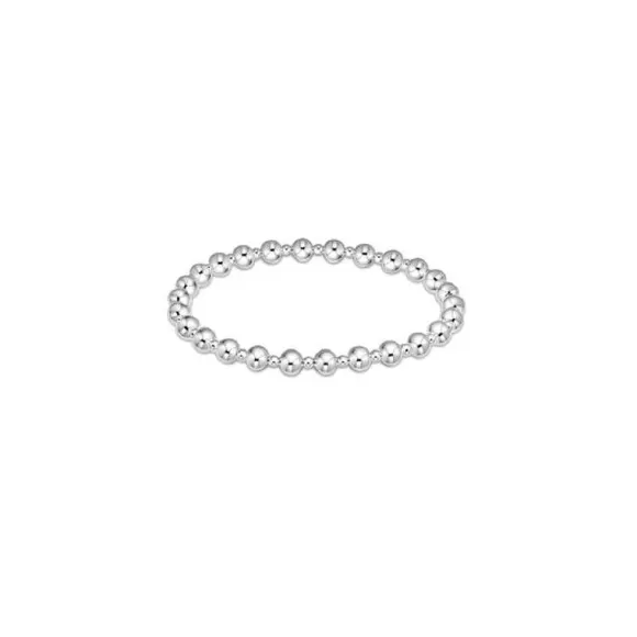 ENewton Design Enewton Classic Grateful Pattern 5Mm Bead Bracelet-Sterling> Bracelets