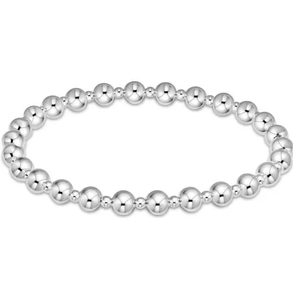 ENewton Design Enewton Extends-Classic Grateful Pattern 5Mm Bead Bracelet-Sterling> Bracelets