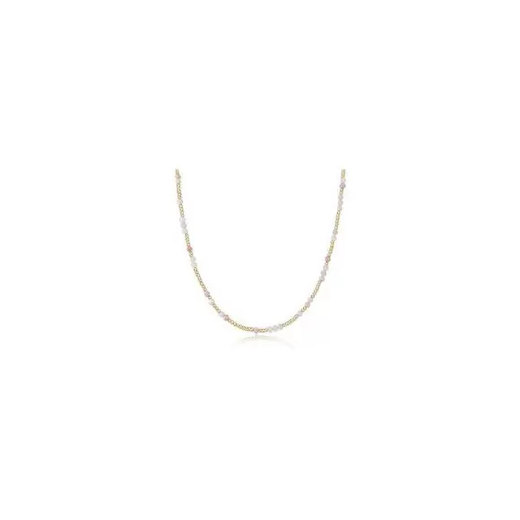 ENewton Design Hope Unwritten Gemstone 15" Choker Necklace - Pink Opal> Necklaces