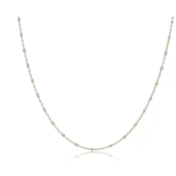 ENewton Design Simplicity Choker Chain Necklace - Gold & Pearls> Necklaces