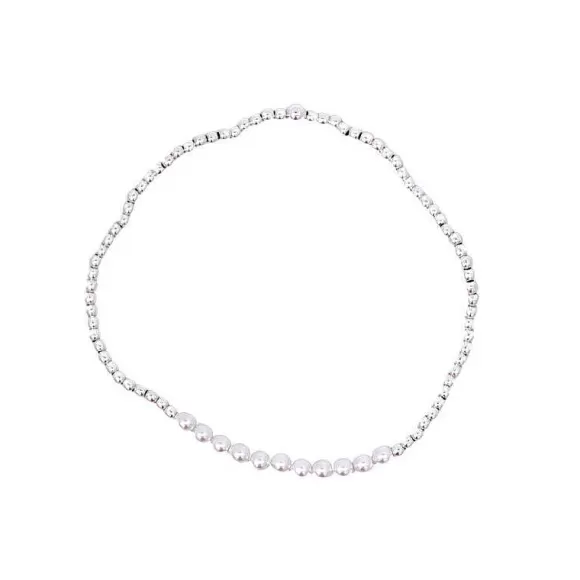 ENewton Design Sterling Bliss 2Mm Bead Bracelet-Pearl> Bracelets