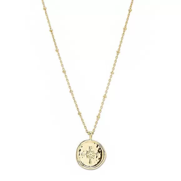 Gorjana Compass Coin Necklace> Necklaces