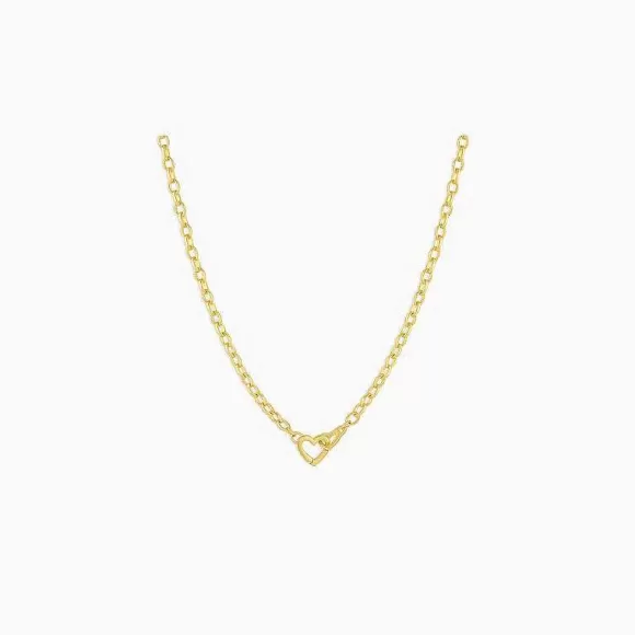 Gorjana Parker Mini Heart Necklace> Necklaces