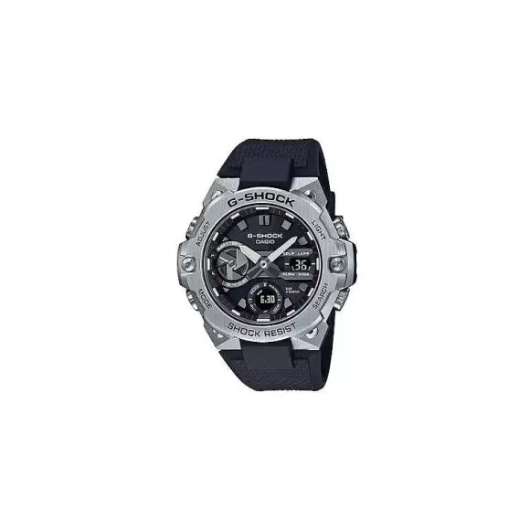 G-Shock G Shock G Steel Series Watch Silver Metal With Black> Watches