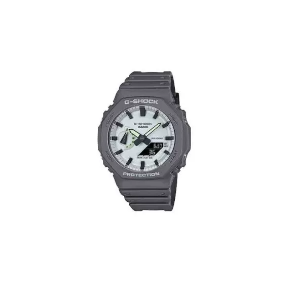 G-Shock Analog-Digital Hidden Glowwatch With Octagon Shaped Bezel--Dark Gray> Watches