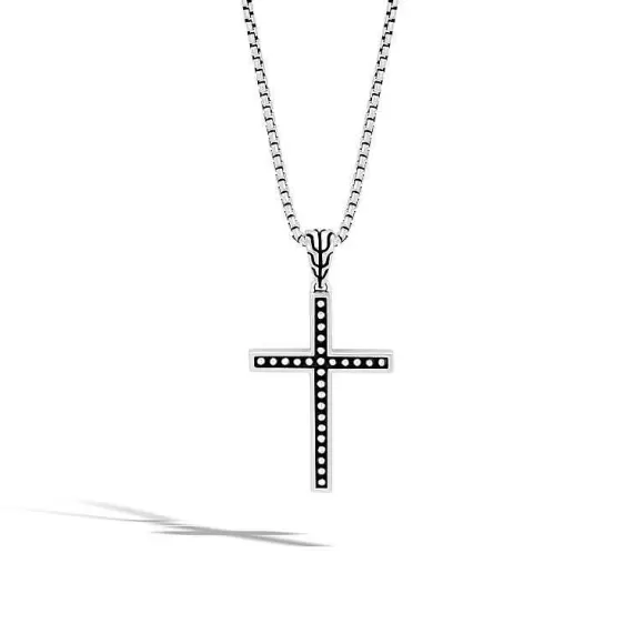 John Hardy Classic Chain Jowan Cross Pendant> Pendants