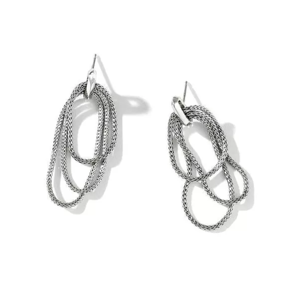 John Hardy Classic Chain Link Drop Earring> Earrings