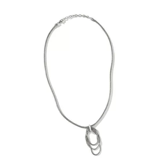 John Hardy Classic Chain Link Drop Pendant Necklace> Pendants