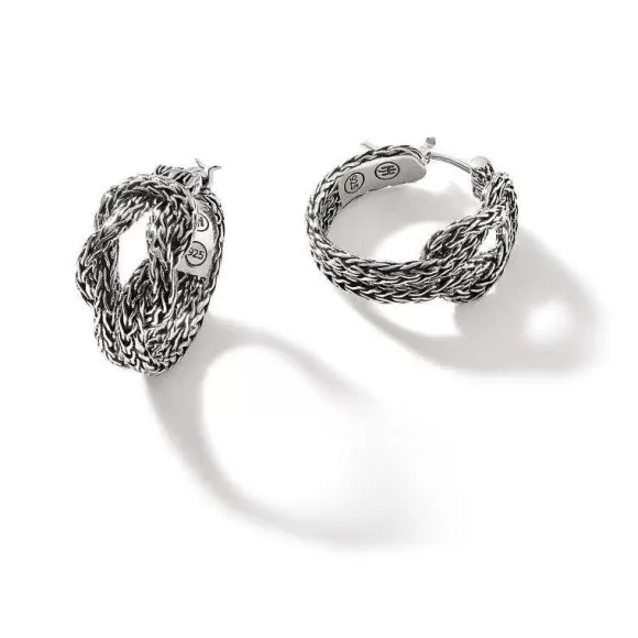 John Hardy Love Knot Hoop Earring> Earrings