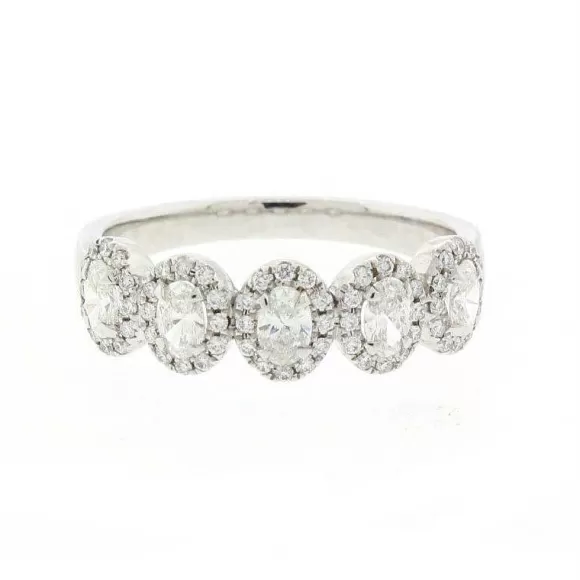 Kelley Collection 5-Stone Oval Diamond Ring> Rings