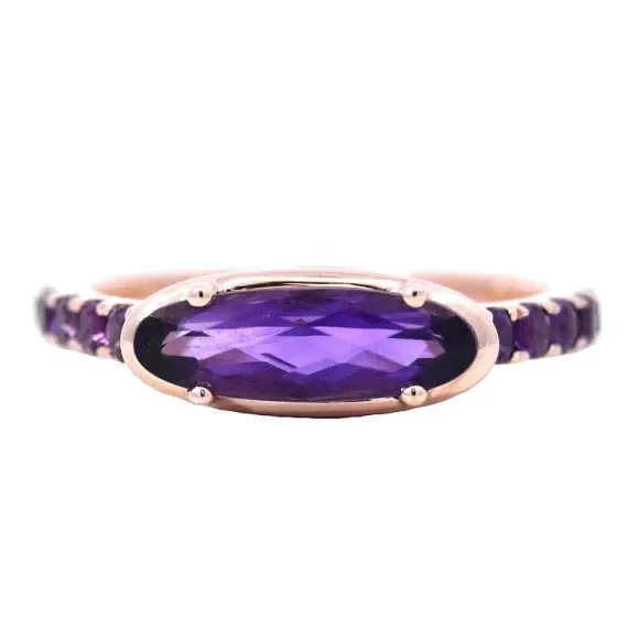 Kelley Collection Amethyst Ring> Rings