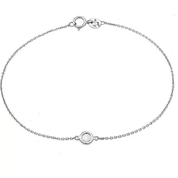 Kelley Collection Bezel Set Diamond Bracelet> Bracelets