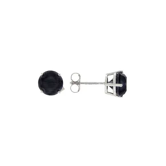 Kelley Collection Black Diamond Stud Earrings> Earrings