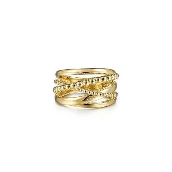 Kelley Collection Bujukan Criss Cross Ring.> Rings