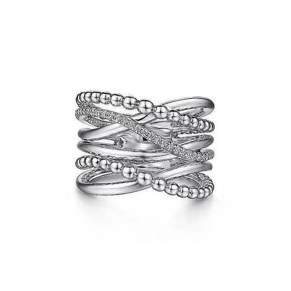 Kelley Collection Criss-Cross Ring> Rings