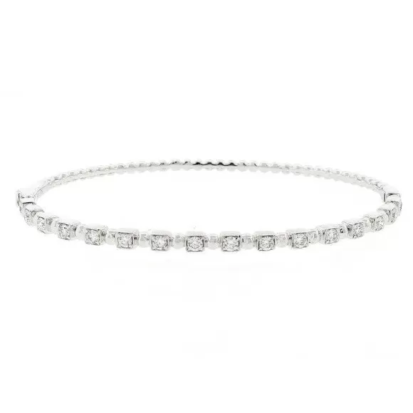 Kelley Collection Diamond Bangle Bracelet> Bracelets