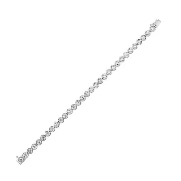 Kelley Collection Diamond Bezel Bracelet> Bracelets