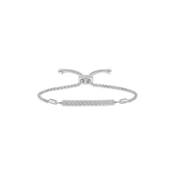 Kelley Collection Diamond Bolo Bracelet> Bracelets