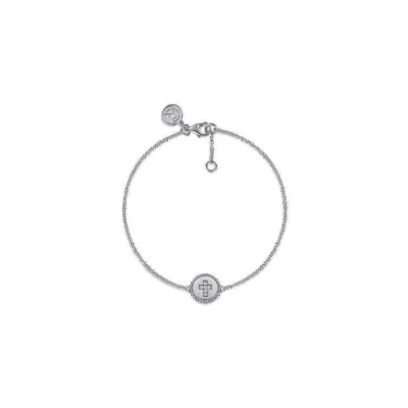 Kelley Collection Diamond Bujukan Cross Bracelet> Bracelets