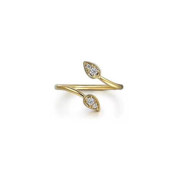 Kelley Collection Diamond Bypass Ring> Rings