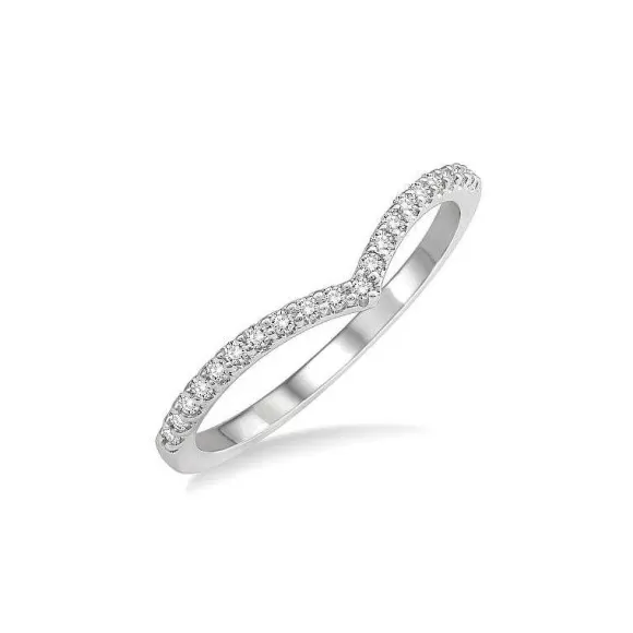 Kelley Collection Diamond Chevron Ring> Rings