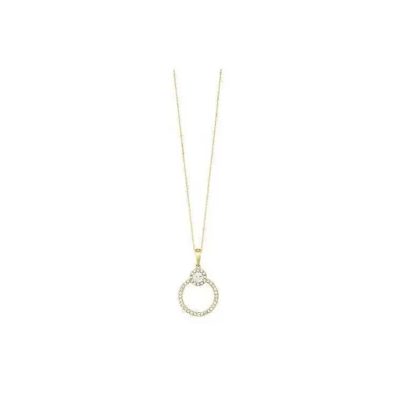 Kelley Collection Diamond Circle Pendant> Pendants