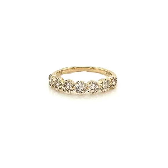 Kelley Collection Diamond Cluster Ring> Rings