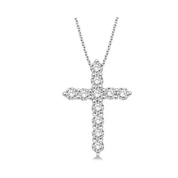 Kelley Collection Diamond Cross Pendant> Pendants