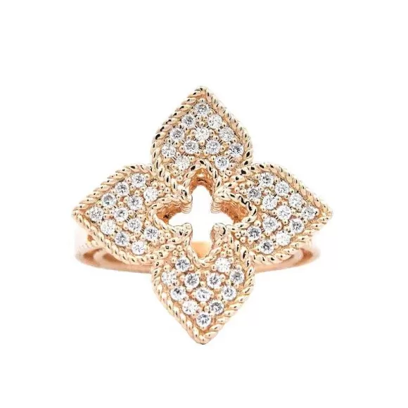 Kelley Collection Diamond Flower Ring> Rings