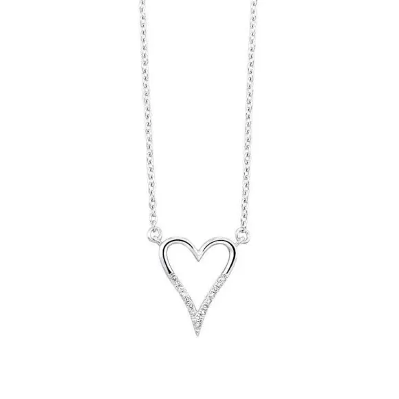 Kelley Collection Diamond Heart Pendant> Pendants