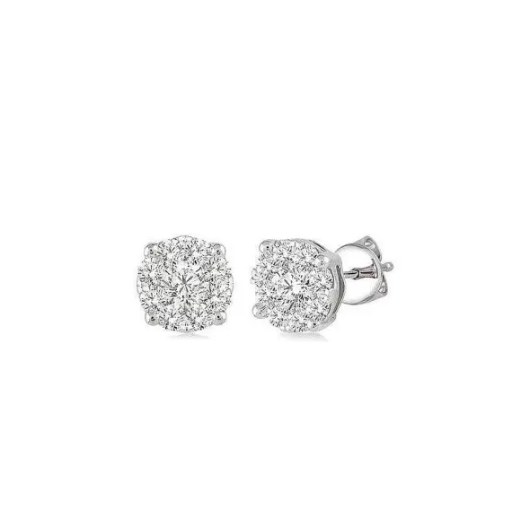 Kelley Collection Diamond Lovebright Studs> Earrings