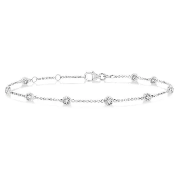 Kelley Collection Diamond Station Bracelet> Bracelets