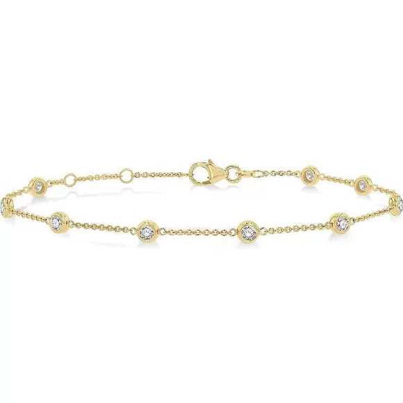 Kelley Collection Diamond Station Bracelet> Bracelets