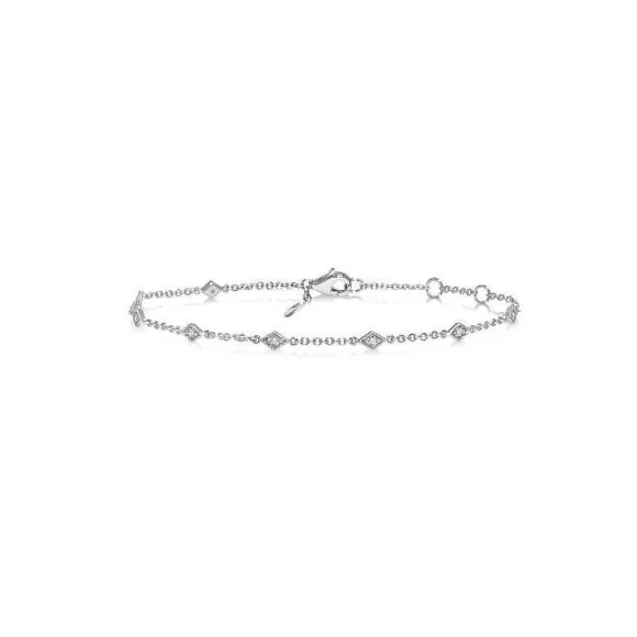 Kelley Collection Diamond Station Bracelet> Bracelets