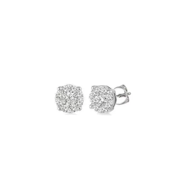 Kelley Collection Diamond Studs> Earrings