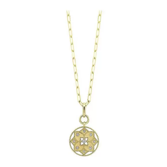 Kelley Collection Flower Medallion Pendant> Pendants