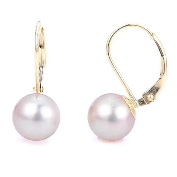 Kelley Collection Freshwater Cultured Pearl Leverback Earrings> Earrings