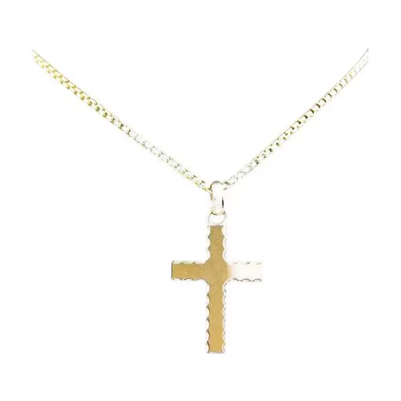 Kelley Collection Gold Cross Pendant> Pendants