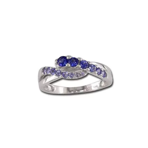 Kelley Collection Graduated Sapphire Ring> Rings