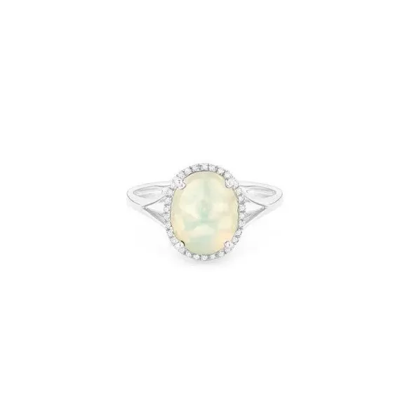 Kelley Collection Opal & Diamond Ring> Rings