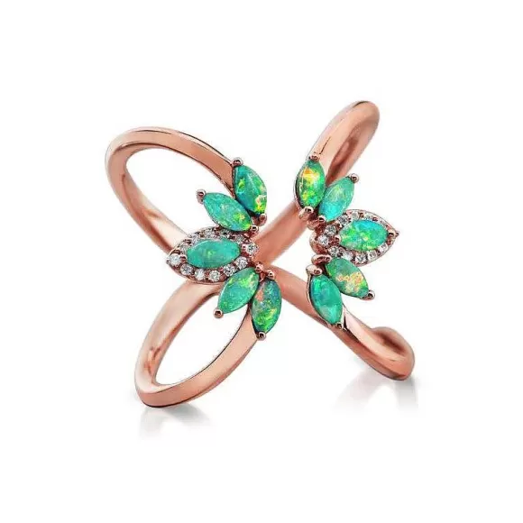 Kelley Collection Opal Ring> Rings