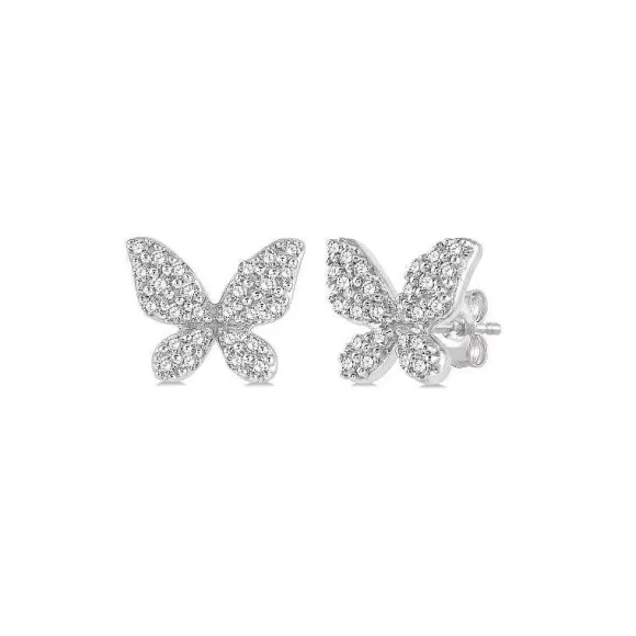 Kelley Collection Petite Butterfly Earrings> Earrings