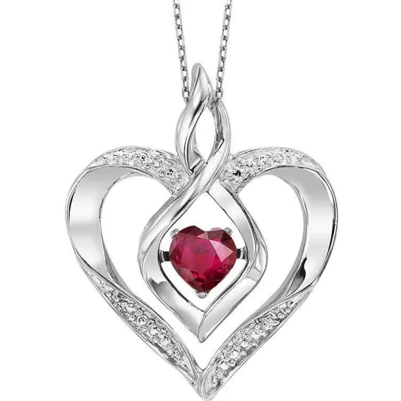 Kelley Collection Rhythm Of Love Ruby Pendant> Pendants